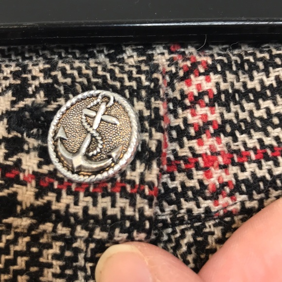 Vintage checked midi ruffle skirt - Picture 7 of 9